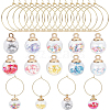 SUNNYCLUE DIY Wine Glass Charms Making Kits DIY-SC0020-75-1