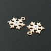 Alloy Enamel Pendants X-ENAM-D047-11LG-4