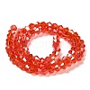 Transparent Electroplate Glass Beads Strands LS-EGLA-A039-T3mm-B14-2
