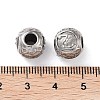 304 Stainless Steel Rhinestone European Beads STAS-A092-10Z-P-3