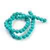 Natural Magnesite Beads Strand TURQ-G096-8mm-2