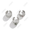 Alloy Finger Ring Sets for Women WGE0568-04-2