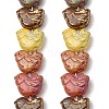 Painted Glass Beads Strands GLAA-Z021-10-2
