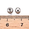 Tarnish Resistant 201 Stainless Steel Beads STAS-R033-5mm-3