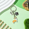 Alloy Enamel Keychain KEYC-YW00067-4