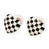 Alloy Stud Earrings EJEW-M094-01G-01-4