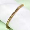 304 Stainless Steel Snake Chains Bracelets for Women BJEW-A158-02E-G-1