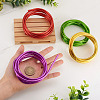 8 Roll 8 Colors Round Aluminum Wire AW-FW0001-03-7