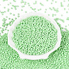 8/0 Baking Paint Glass Round Seed Beads SEED-S036-01B-02-2