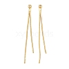 Brass Earring Nuts KK-H536-05G-1