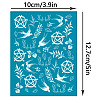 Silk Screen Printing Stencil DIY-WH0341-375-2