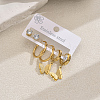 Stainless Steel Butterfly Earrings Sets NG9755-4