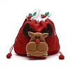 Christmas Velvet Candy Bags Decorations ABAG-I003-01D-3