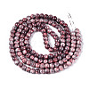 Baking Paint Glass Beads Strands DGLA-N016-6mm-04-2