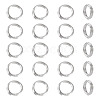 925 Sterling Silver Split Jump Rings STER-TA0001-48D-1
