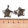 Natural Chalcopyrite Pendants G-Q172-09P-03-3