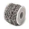 304 Stainless Steel Textured Cable Chains CHS-B015-08P-2