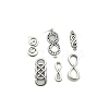 Infinity Alloy Connector Charms & Pendants Findings Kits PW-WG588E6-01-2