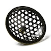 Alloy Mesh Lid AJEW-XCP0002-48-2