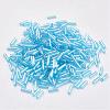 Glass Bugle Beads SEED-E001-9mm-163-2