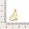 Brass Micro Pave Cubic Zirconia Pendants KK-M314-11G-3