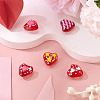 5Pcs Glass Enamel Beads GLAA-TA0003-55-5