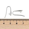 304 Stainless Steel Ear Wire Accessory STAS-Q336-12A-P-3