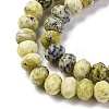 Natural Yellow Turquoise(Jasper) Beads Strands G-K380-A47-01-4