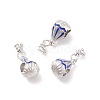 Alloy Enamel European Dangle Charms PALLOY-F257-01P-01-1