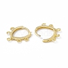 Brass Hoop Earring Findings KK-A172-31G-2