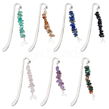 SUPERFINDINGS 1 Set Alloy Hook Bookmarks AJEW-FH0003-73