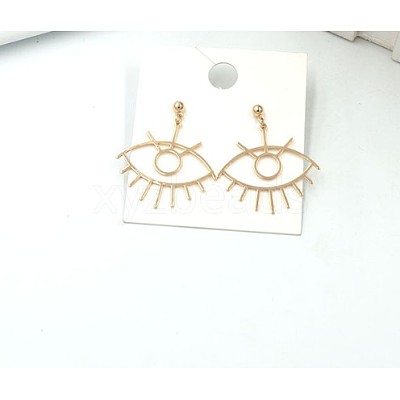 Alloy Ear Studs EJEW-E216-23G-1