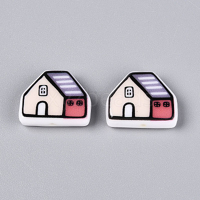 Printed Opaque Resin Beads RESI-N043-09B-03-1