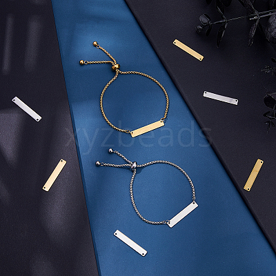 DIY Rectangle Link Bracelets Making Kits DIY-HS0001-79-1