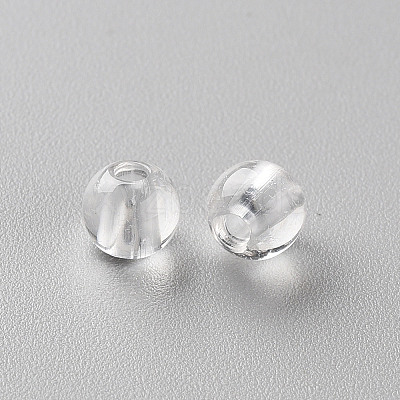Transparent Acrylic Beads X-MACR-S370-A6mm-205-1