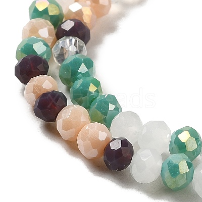 Glass Beads Strands EGLA-A034-M4mm-42-1