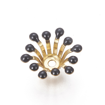 Brass Bead Caps KK-E767-02-1