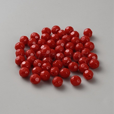 Acrylic Beaded OACR-WH0045-06C-1
