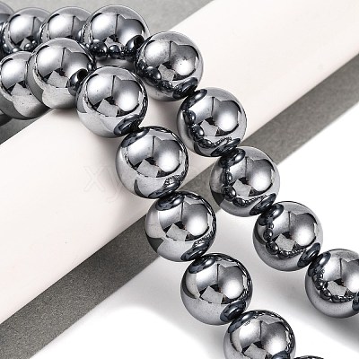 Terahertz Stone Beads Strands G-Z034-B13-06-1