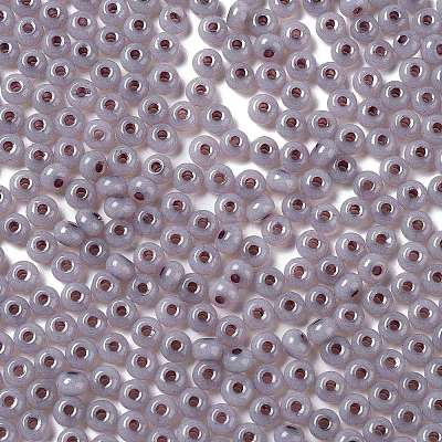 Imitation Jade 3/0 Glass Seed Beads SEED-Z001-A-A03-1