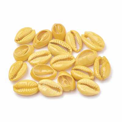 Natural Cowrie Shell Beads X-SHEL-T007-74E-1