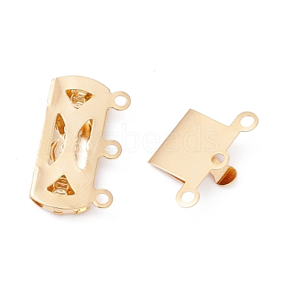 304 Stainless Steel Box Clasps STAS-P249-03G-A-1