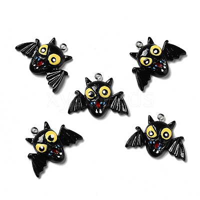 Halloween Opaque Resin Pendants LS-RESI-D055-107P-1