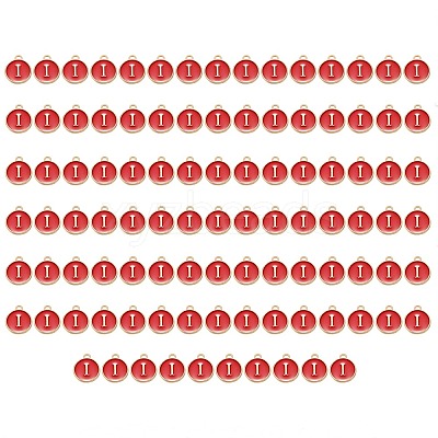 Golden Plated Enamel Alloy Charms ENAM-SZ0001-26C-I-1