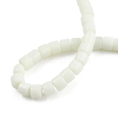 Opaque Solid Glass Bead Strands GLAA-N047-09-F01-1