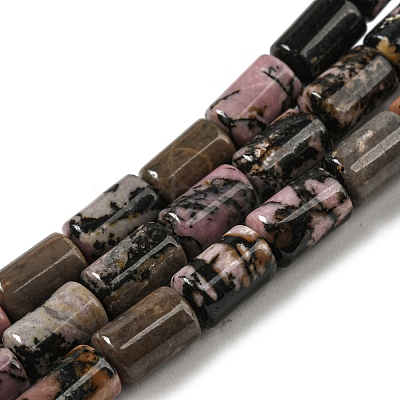 Natural Rhodonite Beads Strands G-M420-E07-03-1