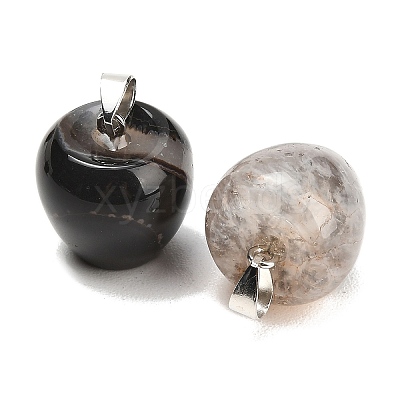 Teachers' Day Natural Agate Pendants GG-K002-14-1