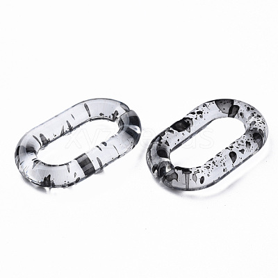 Transparent Acrylic Linking Rings OACR-N009-013B-08-1