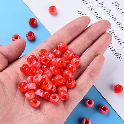 Acrylic European Beads MACR-S375-002A-M-1