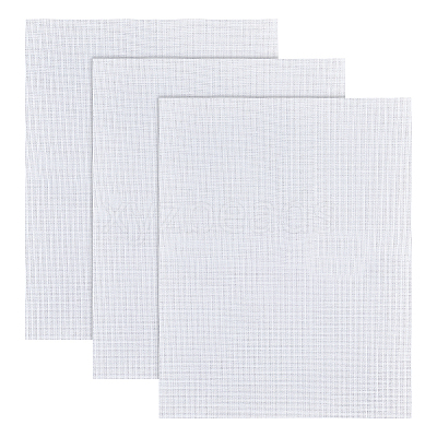 14CT Cross Stitch Canvas Cotton Embroidery Fabric DIY-WH0410-06A-1